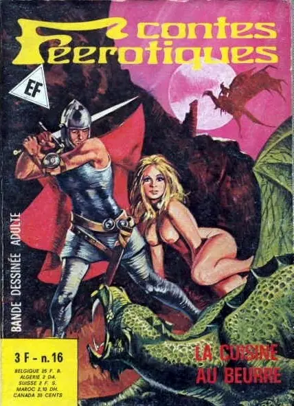 Contes féérotiques Tome 16 La cuisine au beurre