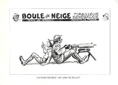Boule de neige tirailleur sénégalais