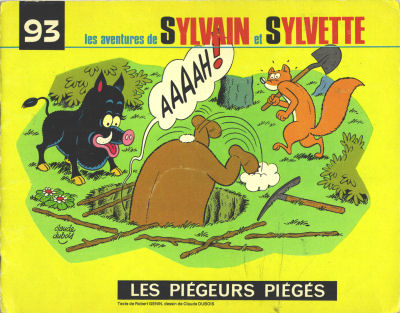 Couverture de l'album Sylvain et Sylvette Tome 93 Les piégeurs piégés