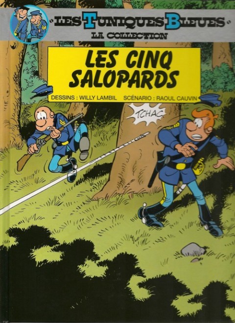 Couverture de l'album Les Tuniques Bleues Tome 21 Les cinq salopards