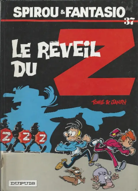 Couverture de l'album Spirou et Fantasio Tome 37 Le Réveil du Z