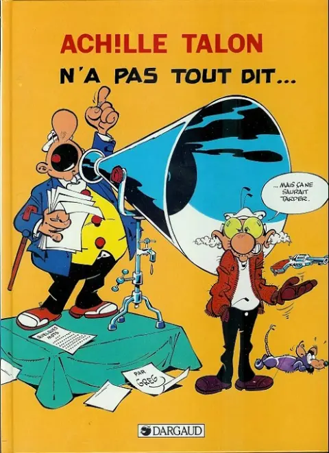 Couverture de l'album Achille Talon Tome 36 Achille Talon n'a pas tout dit...