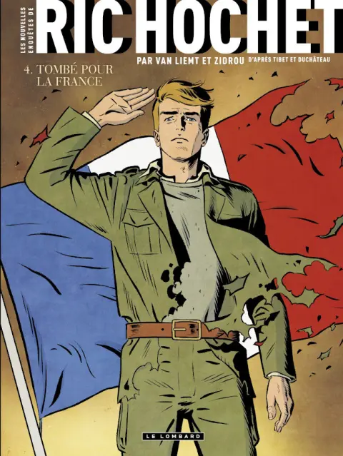 Les nouvelles enquêtes de Ric Hochet Tome 4 Tombé pour la France