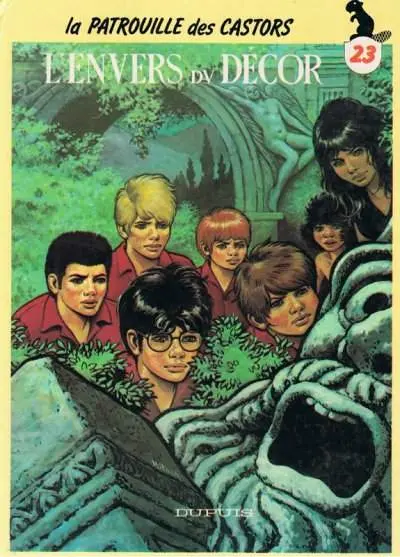 Couverture de l'album La Patrouille des Castors Tome 23 L'envers du décor