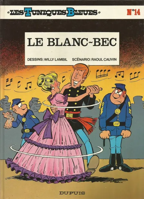 Couverture de l'album Les Tuniques Bleues Tome 14 Le blanc-bec