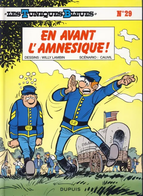 Couverture de l'album Les Tuniques Bleues Tome 29 En avant l'amnésique !