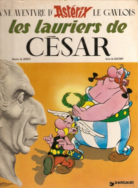 Couverture de l'album Astérix Tome 18 Les lauriers de César