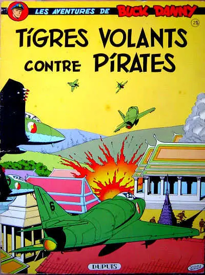 Couverture de l'album Buck Danny Tome 28 Tigres volants contre pirates
