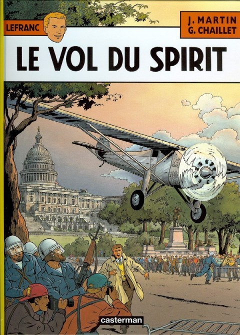 Couverture de l'album Lefranc Tome 13 Le vol du spirit