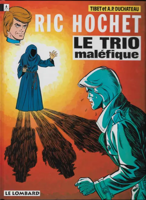 Couverture de l'album Ric Hochet Tome 21 Le trio maléfique
