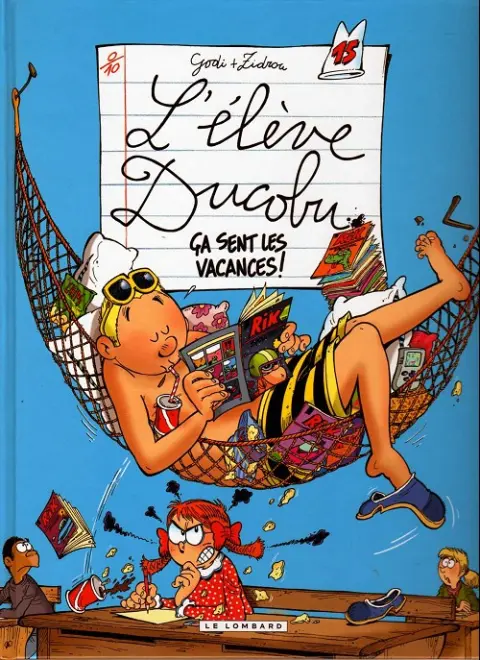 Couverture de l'album L'Élève Ducobu Tome 15 Ça sent les vacances !