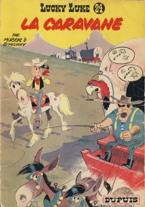Couverture de l'album Lucky Luke Tome 24 La caravane