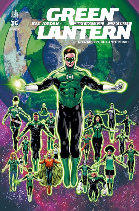 Couverture de l'album Hal Jordan : Green lantern Tome 4 La guerre de l'antimonde