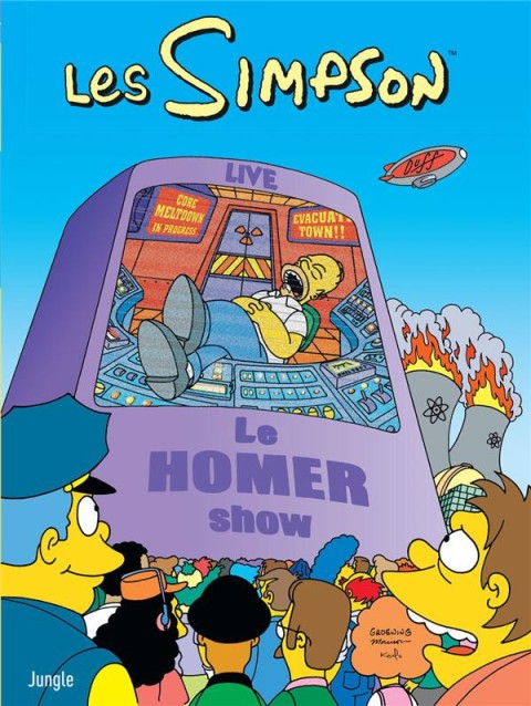 Couverture de l'album Les Simpson Tome 38 Le Homer Show