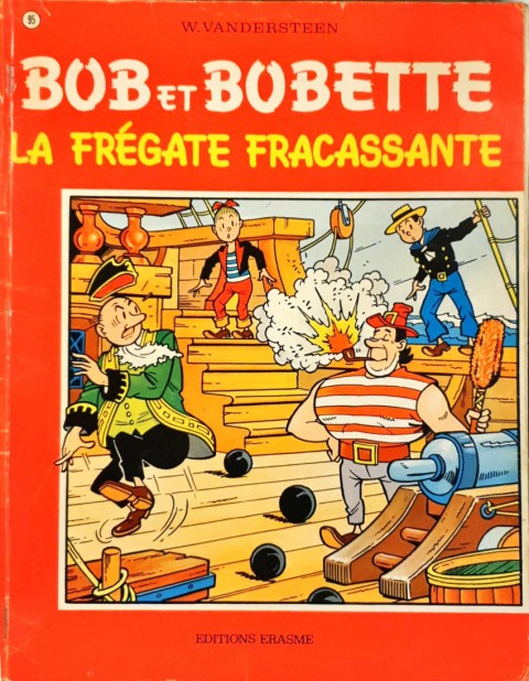 Couverture de l'album Bob et Bobette Tome 95 La Frégate Fracassante