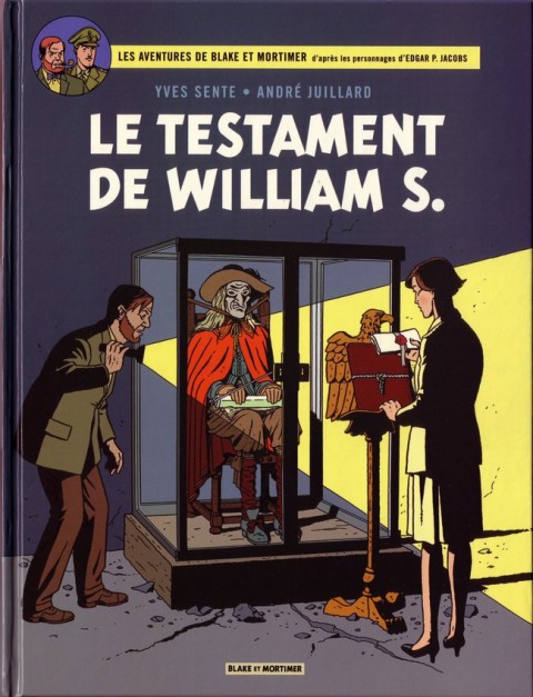 Couverture de l'album Blake et Mortimer Tome 24 Le Testament de William S.