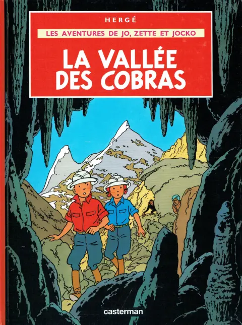 Couverture de l'album Les Aventures de Jo, Zette et Jocko Tome 5 La vallée des cobras