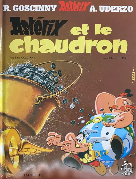 Couverture de l'album Astérix Tome 13 Astérix et le Chaudron