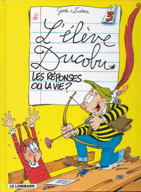 Couverture de l'album L'Élève Ducobu Tome 3 Les réponses ou la vie ?