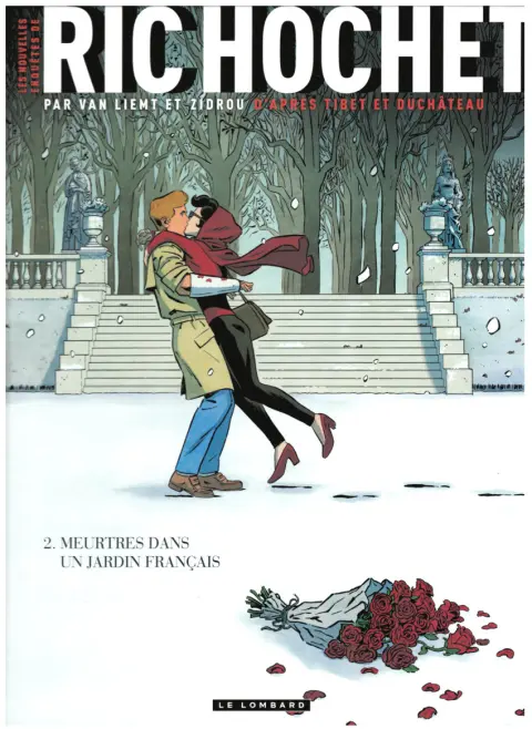 Couverture de l'album Les nouvelles enquêtes de Ric Hochet Tome 2 Meurtres dans un jardin français