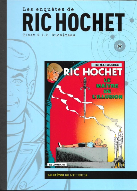 Couverture de l'album Les enquêtes de Ric Hochet Tome 52 Le maître de l'illusion