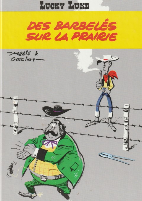 Couverture de l'album Lucky Luke Tome 29 Des barbelés sur la prairie