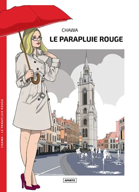 Le parapluie rouge