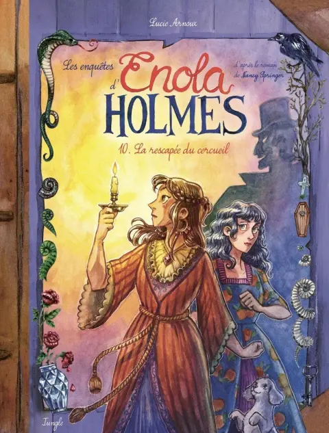 Les Enquêtes d'Enola Holmes Tome 10 La rescapée du Cercueil