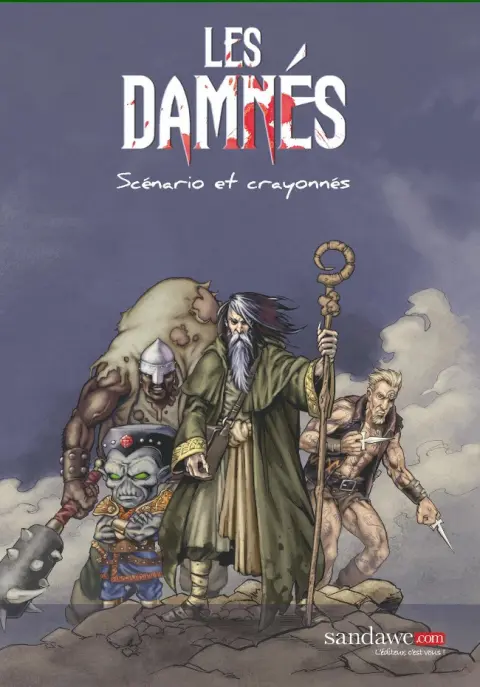 Les damnés Scénario et crayonnés