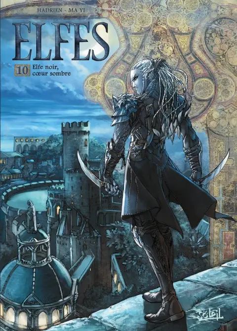 Couverture de l'album Elfes Tome 10 Elfe noir, cœur sombre