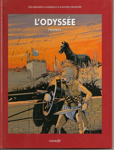 Couverture de l'album Les Grands Classiques en bande dessinée L'Odyssée