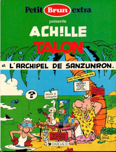 Couverture de l'album Achille Talon Achille Talon et l'archipel de Sanzunron