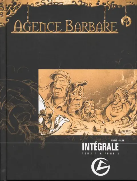 Couverture de l'album Agence Barbare Intégrale - Tomes 1 & 2