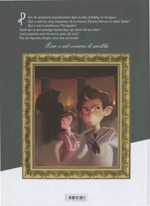 Verso de l'album Les Ravencroft Tome 2 Rien n'est comme il semble !