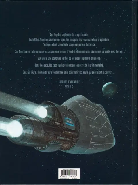 Verso de l'album Segments Tome 3 Neo Sparte