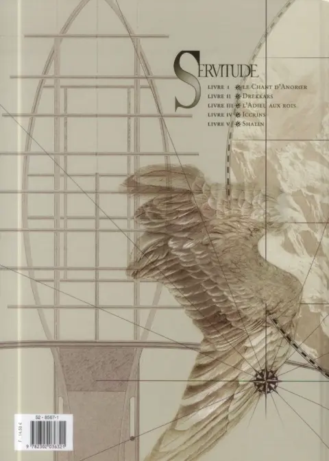 Verso de l'album Servitude Livre IV Iccrins