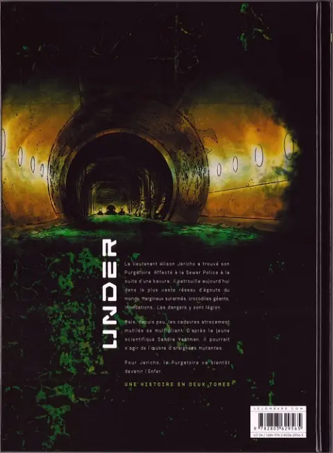 Verso de l'album Under Tome 2 Goliath