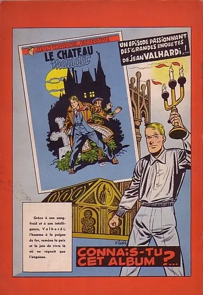 Verso de l'album Valhardi Tome 4 Le Rayon Super-Gamma
