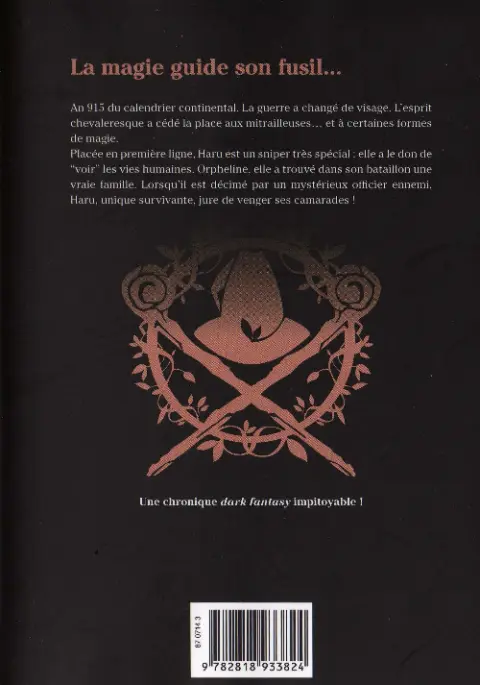 Verso de l'album Wizard of the battlefield 1