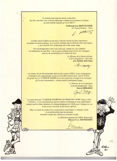 Verso de l'album Yannick Dombi 1 Yannick Dombi ou le choix de vivre