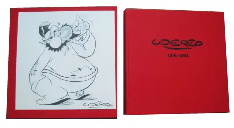 Verso de l'album Uderzo - L'intégrale 1941-1951