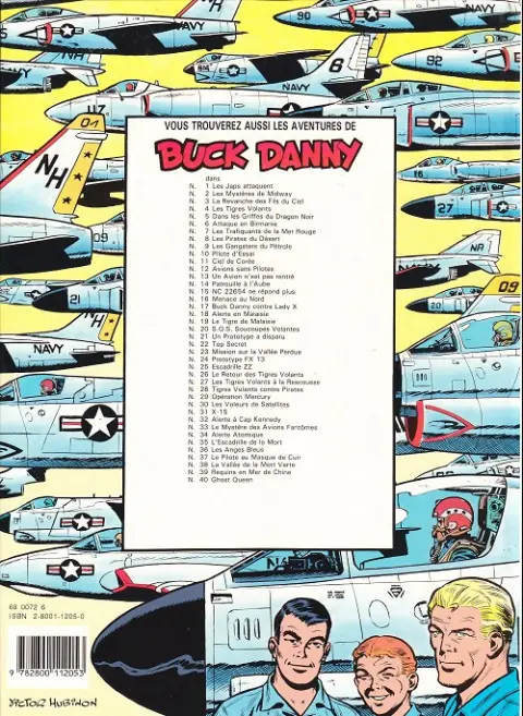 Verso de l'album Buck Danny Tome 9 Les gangsters du pétrole