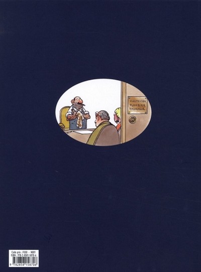 Verso de l'album Georges et Louis romanciers Tome 2 Introduction à la psychologie de bazar