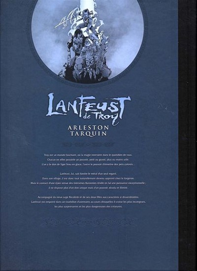 Verso de l'album Lanfeust de Troy Tome 5 Le frisson de l'Haruspice