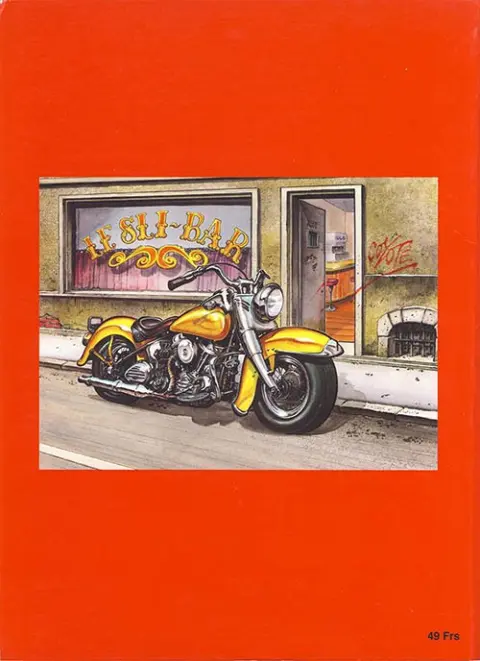 Verso de l'album Mammouth & Piston Tome 1