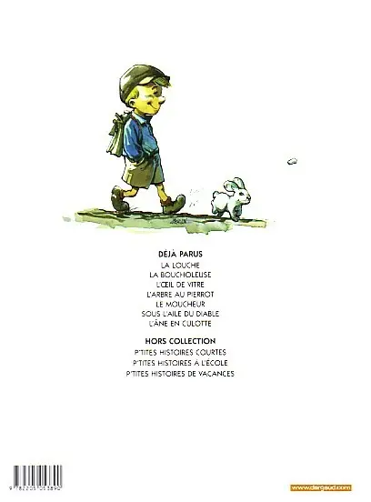 Verso de l'album Le Cadet des Soupetard P'tites histoires de vacances