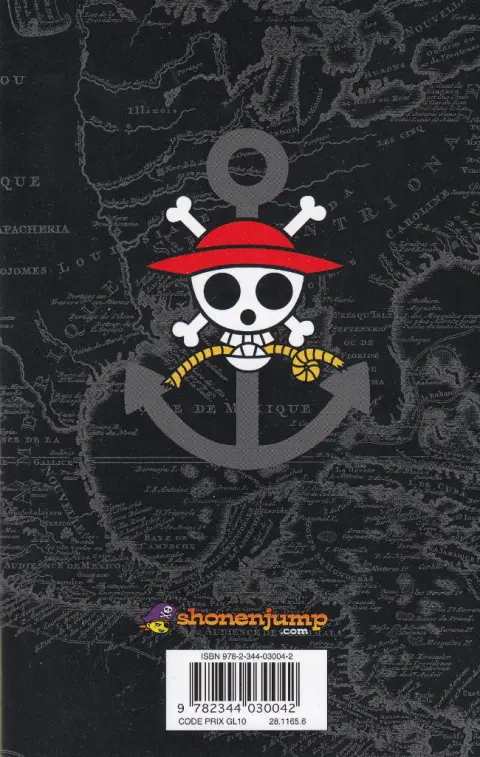 Verso de l'album One Piece Tome 87 Impitoyable