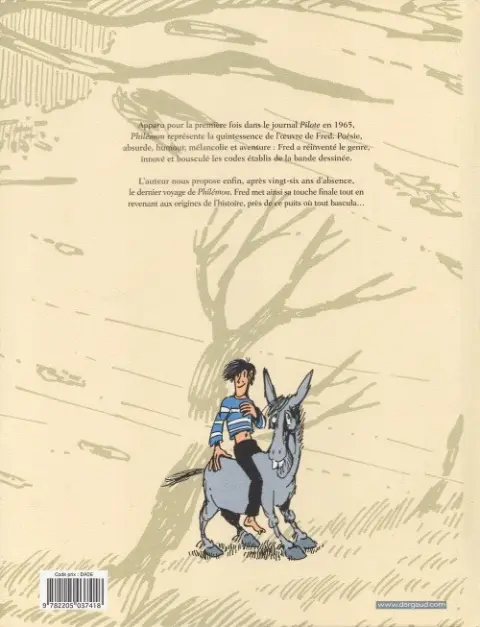 Verso de l'album Philémon Tome 16 Le Train où vont les choses...