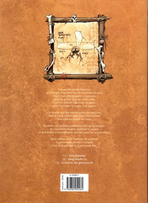 Verso de l'album Trolls de Troy Intégrale Tomes 11 à 13