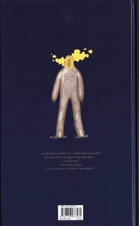 Verso de l'album Arq Tome 16 Rêves 1